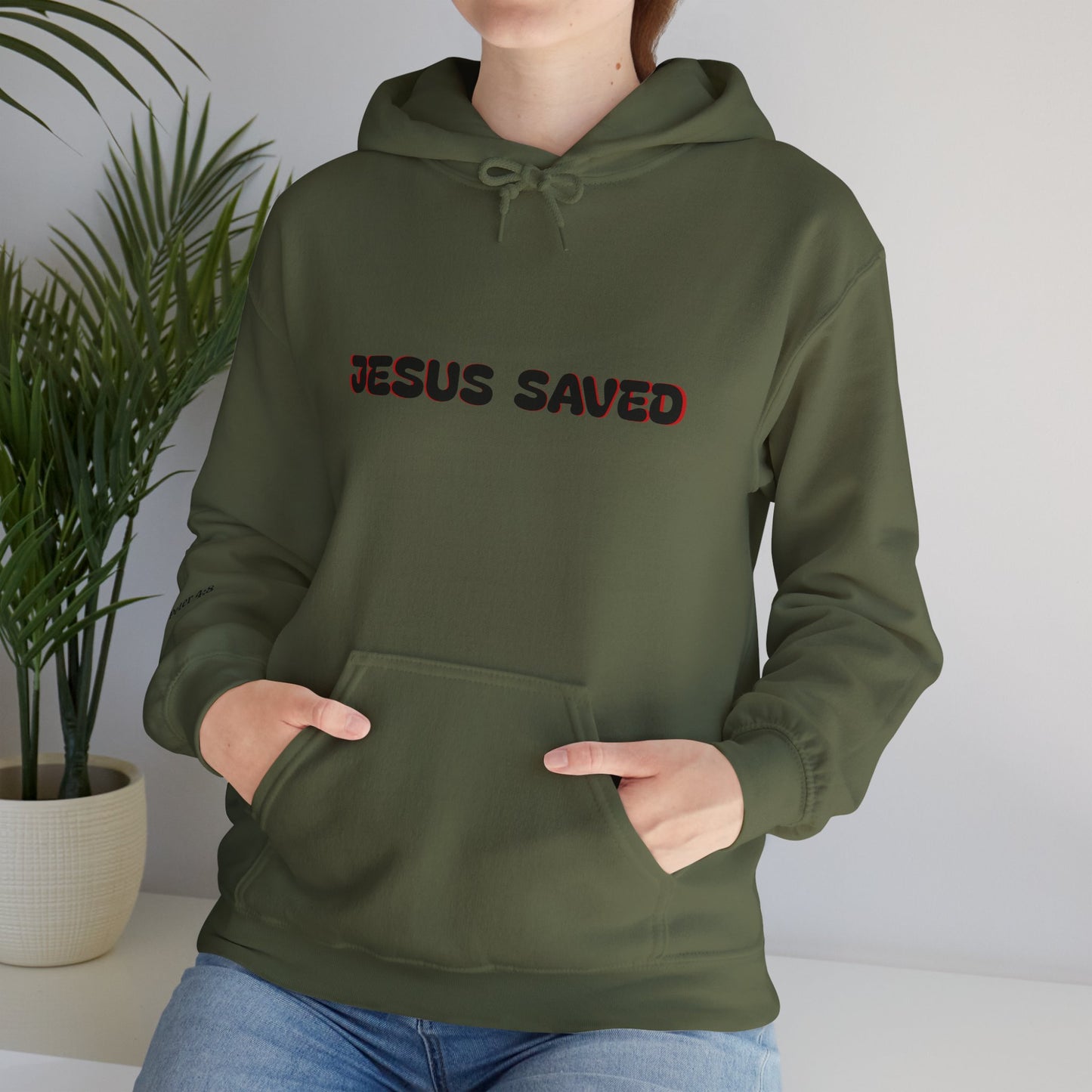 Hoodies: Jesus Saved